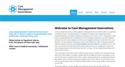 Desktop Screenshot of casemanagementinnovations.com